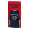 [Personalization Only] OFFICIAL NBA Jersey Beach Towel - New Orleans Pelicans