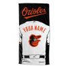 [Personalization Only] Baltimore Orioles "Jersey" Personalized Beach Towel