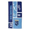 [Personalization Only] Royals Colorblock Personalized Beach Towel