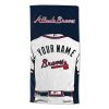 [Personalization Only] Atlanta Braves "Jersey" Personalized Beach Towel