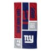 [Personalization Only] NY Giants Colorblock Personalized Beach Towel