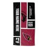 [Personalization Only] Bucs Colorblock Personalized Beach Towel