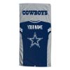 [Personalization Only] Dallas Cowboys "Jersey" Personalized Beach Towel