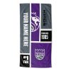 [Personalization Only] Sacramento Kings Colorblock Personalized Beach Towel