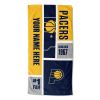 [Personalization Only] Indiana Pacers Colorblock Personalized Beach Towel