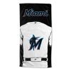 [Personalization Only] Miami Marlins "Jersey" Personalized Beach Towel