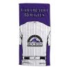 [Personalization Only] Colorado Rockies "Jersey" Personalized Beach Towel