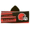 NFL 606 Browns - Juvy Hooded Towel, 22"X51"