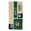 [Personalization Only] Milwaukee Bucks Colorblock Personalized Beach Towel