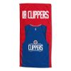 [Personalization Only] Los Angeles Clippers "Jersey" Personalized Beach Towel