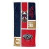 [Personalization Only] New Orleans Pelicans Colorblock Personalized Beach Towel