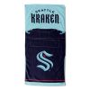 [Personalization Only] OFFICIAL NHL Jersey Personalized Beach Towel - Kraken