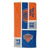 [Personalization Only] New York Knicks Colorblock Personalized Beach Towel