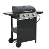 3 Burner Barbecue Grill Stainless Steel Gas Grill