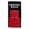 [Personalization Only] OFFICIAL NBA Jersey Beach Towel - Chicago Bulls