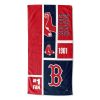 [Personalization Only] Red Sox Colorblock Personalized Beach Towel