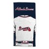 [Personalization Only] Atlanta Braves "Jersey" Personalized Beach Towel