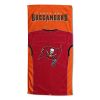 [Personalization Only] Tampa Bay Buccaneers "Jersey" Personalized Beach Towel