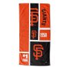 [Personalization Only] SF Giants Colorblock Personalized Beach Towel