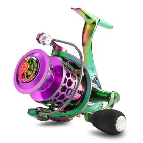 Colorful Spinning Wheel Shopee Fishing Reel Honeycomb Hole Thread Cup (Option: Standard1000)