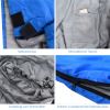 Traving Camping Portable Duble Person Waterproof Sleeping Bag W/ 2 Pillows